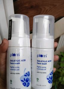 Plum Salicylic Acid Face Wash (2 Bottles)