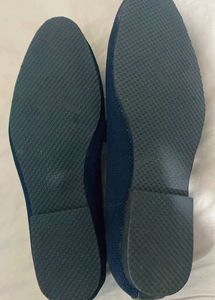 Navy Blue Tassel Loafers