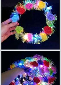 LED Flower Crown Headband