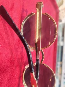 Round Gold Frame Sunglasses