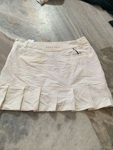Puma White Golf Skirt