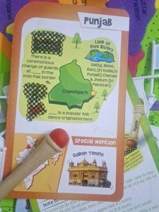 Mapology India Map Puzzle &amp; Flashcards