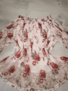 Chic Off-Shoulder Floral Top