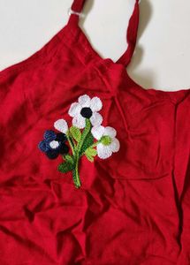 Set of 2 tops - Red Floral Tank Top