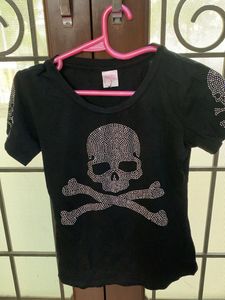 Sparkling Skull & Bones T-Shirt