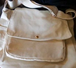 Korean style canvas tote bag