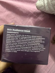 Foxtale Skin Radiance Mask