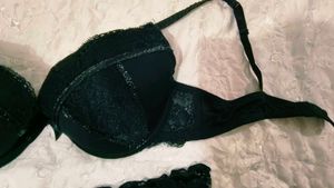 Black Lace Lingerie Set