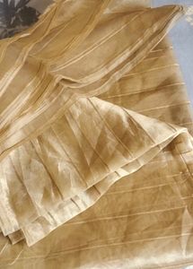 organza tissue saree
