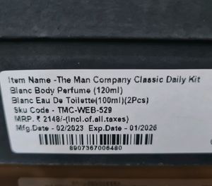 THE MAN COMPANY - CLASSIC DAILY KIT  GIFT SET