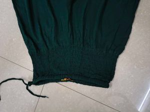 Green Ethnic Plazzo