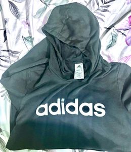 Adidas Black Hoodie size 42