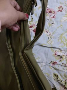 Baggit Stylish Olive Green hobo Handbag