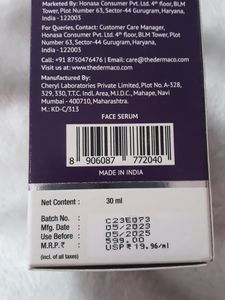 The Derma Co 10% Niacinamide Serum for Acne Marks