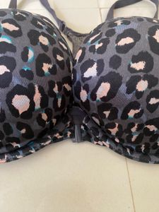 Stylish Leopard Print Bra
