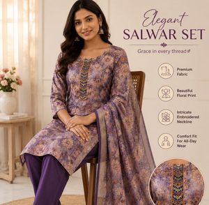 Beautiful Floral Kurta Set
