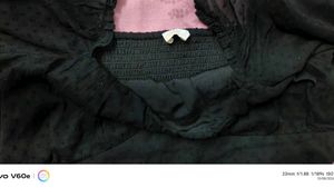 Chic Black Ruffled Blouse
