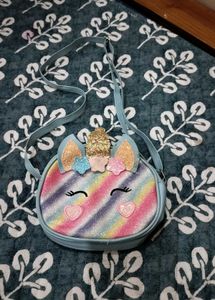 Sparkly Unicorn Crossbody Bag