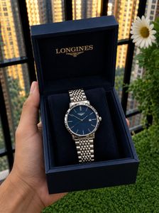 Longines Watch - Elegant Blue Dial