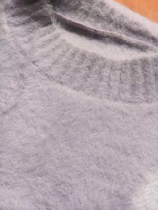 Cute Polka Dot Knit Sweater