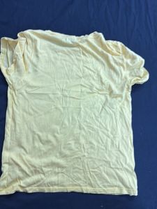 Yellow Casual T-Shirt