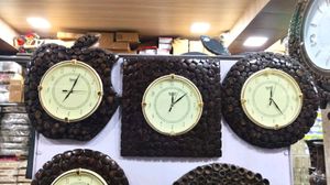 Freedelivery🥳New Ajanta BrandedWooden Clock