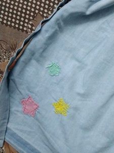 Cute Denim Unicorn Dress