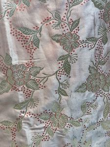 Royal Silk Baby Pink Saree with Tassels