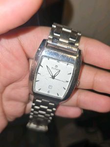 ORIGINAL AUTHENTIC TITAN SILVER WATCH