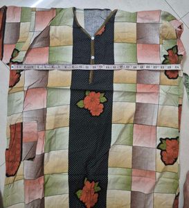 Cozy Printed Nightgown