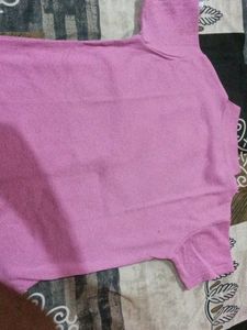 Chic Pink Turtleneck Top