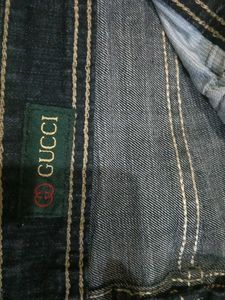 Stylish Distressed Dark Wash Jeans