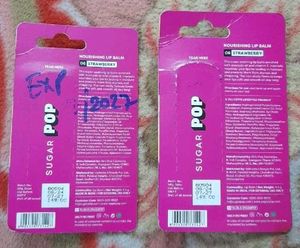 Sugar Pop Tinted Nourishing Lip Balm Pack Of 2
