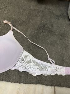 Lace Trimmed Padded Bra