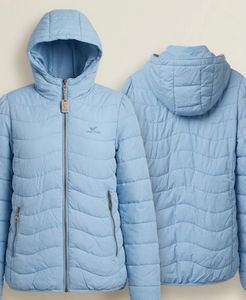 Light Blue Puffer Jacket