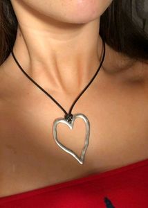 Silver Heart Pendant Necklace