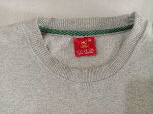 Grey Crewneck Sweatshirt.