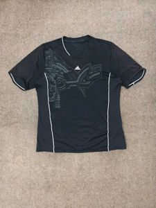 Adidas Black Graphic T-Shirt