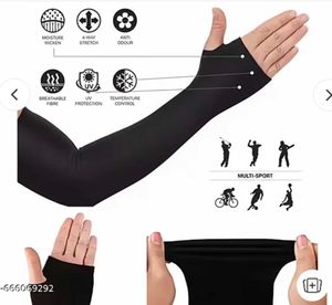 3 Pair UV Protection Arm Sleeves