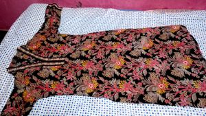 Elegant Floral Print Kurta Set