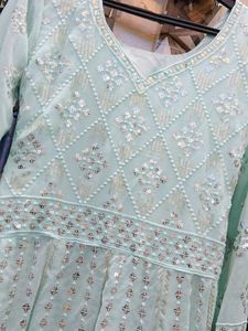 Beautiful anarkali gown dress