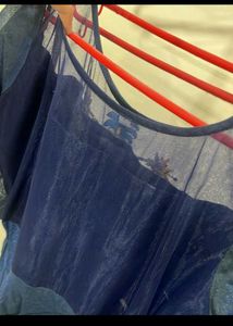 Elegant Blue Embroidered Kurta