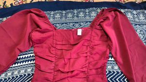 Chic Ruched Mini Dress