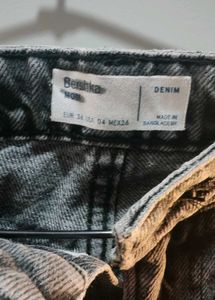 Stylish Washed Grey Denim Jeans