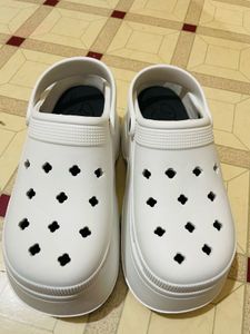 White Stylish Crocs