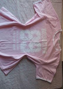 coquette Pink Brooklyn Graphic Tee