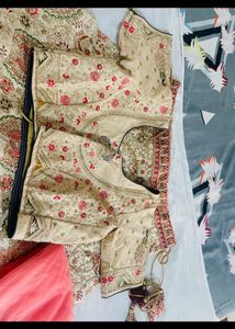 Bridal Heavy Choli 🩷