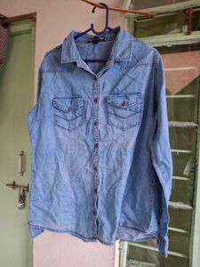 Classic Blue Denim Shirt