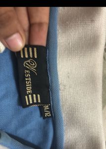 Chic Blue Collared Polo Shirt