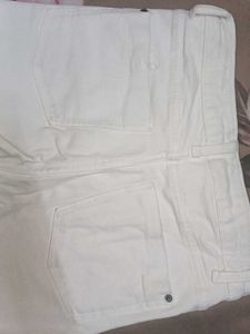 Classic White Denim Jeans